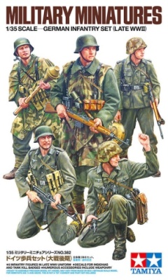 Tamiya 35382 1:35 German Infantry Set (Late WWII)